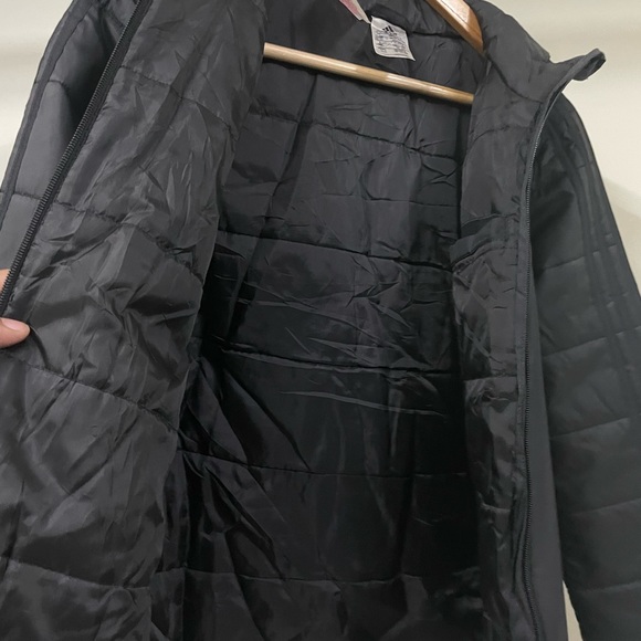 Adidas Feyenoord Rotterdam winter black puffer jacket for men’s & women’s - Picture 8 of 13